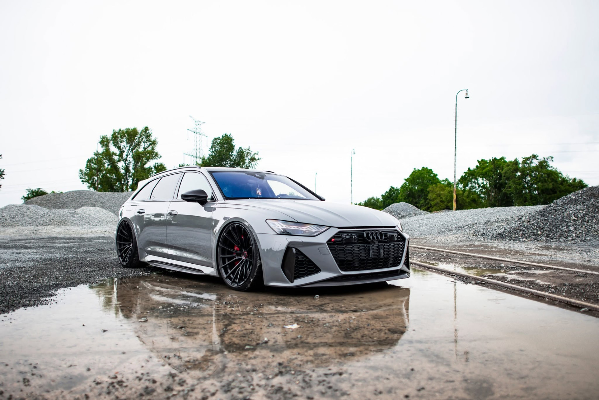 DraPtec Performance+ carbon fibre package on an Audi RS6 C8 Avant